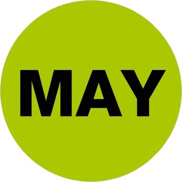 Tape Logic - 1" Long, Fluorescent Green Paper Inventory Labels - For Multi-Use - Industrial Tool & Supply