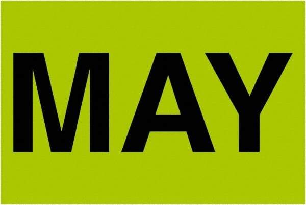 Tape Logic - 3" Long, Fluorescent Green Paper Inventory Labels - For Multi-Use - Industrial Tool & Supply