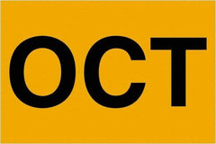 Tape Logic - 3" Long, Fluorescent Orange Paper Inventory Labels - For Multi-Use - Industrial Tool & Supply