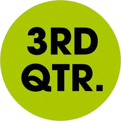 Tape Logic - 2" Long, Fluorescent Green Paper Inventory Labels - For Multi-Use - Industrial Tool & Supply