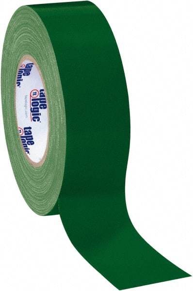 Tape Logic - 2" x 60 Yds Green Duct Tape - 10 mil, Rubber Adhesive - Industrial Tool & Supply