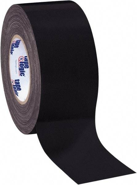 Tape Logic - 3" x 60 Yds Black Duct Tape - 10 mil, Rubber Adhesive - Industrial Tool & Supply