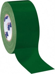 Tape Logic - 3" x 60 Yds Green Duct Tape - 10 mil, Rubber Adhesive - Industrial Tool & Supply