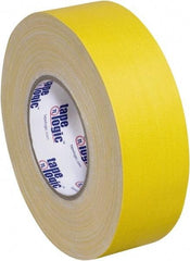Tape Logic - 1" x 60 Yds Yellow Gaffers Tape - 11 mil, Rubber Adhesive - Industrial Tool & Supply