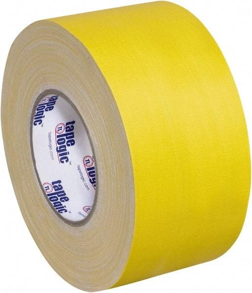 Tape Logic - 4" x 60 Yds Yellow Gaffers Tape - 11 mil, Rubber Adhesive - Industrial Tool & Supply