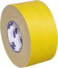 Tape Logic - 4" x 60 Yds Yellow Gaffers Tape - 11 mil, Rubber Adhesive - Industrial Tool & Supply