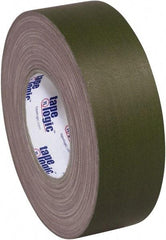 Tape Logic - 3" x 60 Yds Olive Green Gaffers Tape - 11 mil, Rubber Adhesive - Industrial Tool & Supply