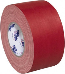 Tape Logic - 3" x 60 Yds Red Gaffers Tape - 11 mil, Rubber Adhesive - Industrial Tool & Supply