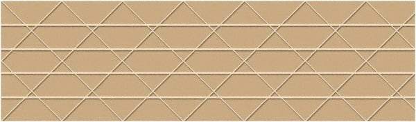 Central - 72mm x 375' Kraft Water Activated Adhesive Packaging Tape - Paper Backing, 5.8 mil Thick - Industrial Tool & Supply