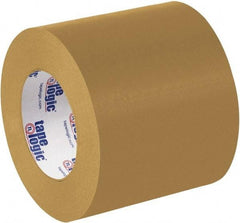 Tape Logic - 4" x 60 Yd Brown Rubber Adhesive Packaging Tape - Paper Backing, 7 mil Thick - Industrial Tool & Supply