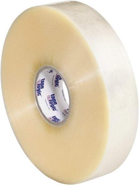 Tape Logic - 2" x 1,000 Yd Clear Hot Melt Adhesive Packaging Tape - Polypropylene Film Backing, 1.9 mil Thick, 22 Lb Tensile Strength - Industrial Tool & Supply