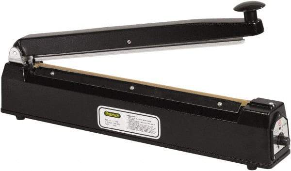 Value Collection - 20" Max Seal, 24 mil Thick, Polybag Sealer - 800 Watts - Industrial Tool & Supply