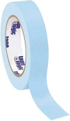 Tape Logic - 1" Wide x 60 Yd Long Blue Crepe Paper Masking Tape - 4.9 mil Thick - Industrial Tool & Supply