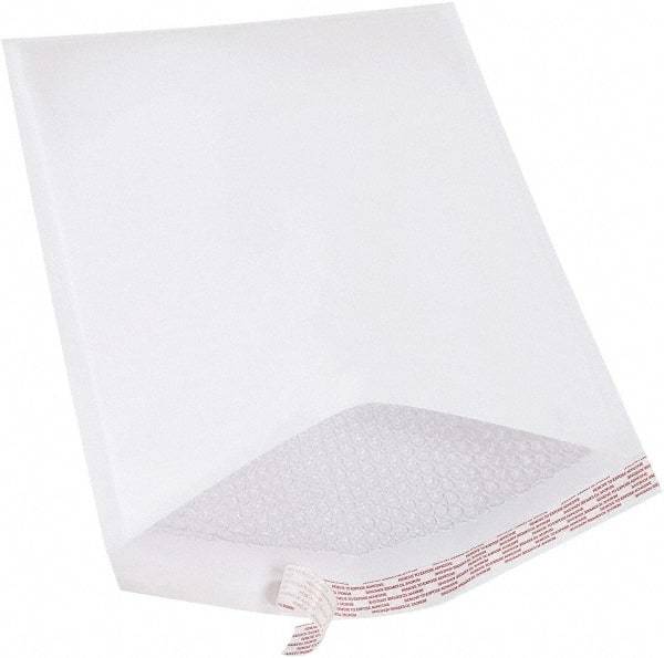 Made in USA - 20" Long x 14-1/4" Wide Peel-Off Self-Seal Bubble Mailer - White - Industrial Tool & Supply