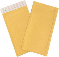 Value Collection - 10" Long x 5" Wide Peel-Off Self-Seal Bubble Mailer - Kraft - Industrial Tool & Supply
