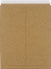 Made in USA - 21" Long x 17" Wide Peel-Off Self-Seal Flat Mailer - Kraft - Industrial Tool & Supply