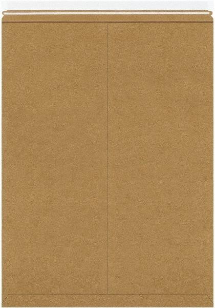 Made in USA - 27" Long x 20" Wide Peel-Off Self-Seal Flat Mailer - Kraft - Industrial Tool & Supply