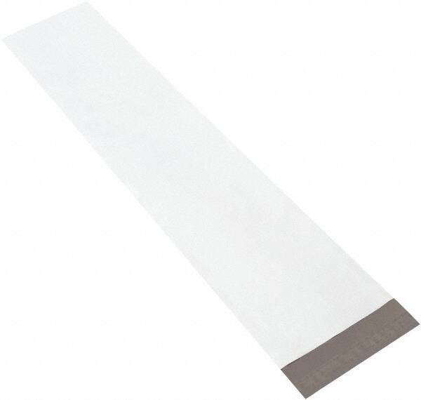 Value Collection - 45" Long x 9-1/2" Wide Peel-Off Self-Seal Courier Envelope - White - Industrial Tool & Supply