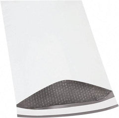Made in USA - 20" Long x 14-1/4" Wide Peel-Off Self-Seal Padded Mailer - White - Industrial Tool & Supply