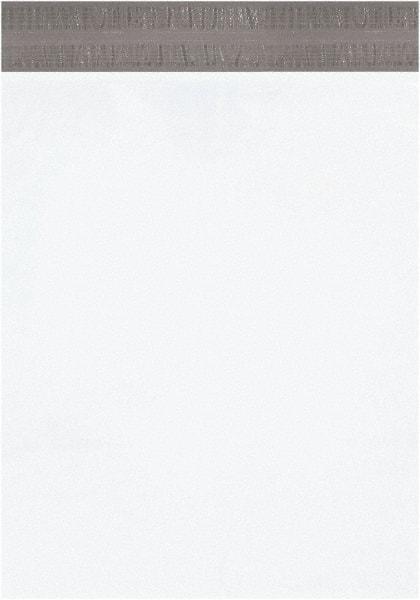 Value Collection - 24" Long x 19" Wide Peel-Off Self-Seal Courier Envelope - White - Industrial Tool & Supply