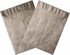 Dupont - 12" Long x 9" Wide Peel-Off Self-Seal Tyvek Flat Catalog Envelopes - Silver - Industrial Tool & Supply