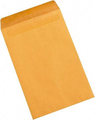 Made in USA - 15" Long x 10" Wide Self Seal Natural Kraft Envelope - Kraft - Industrial Tool & Supply