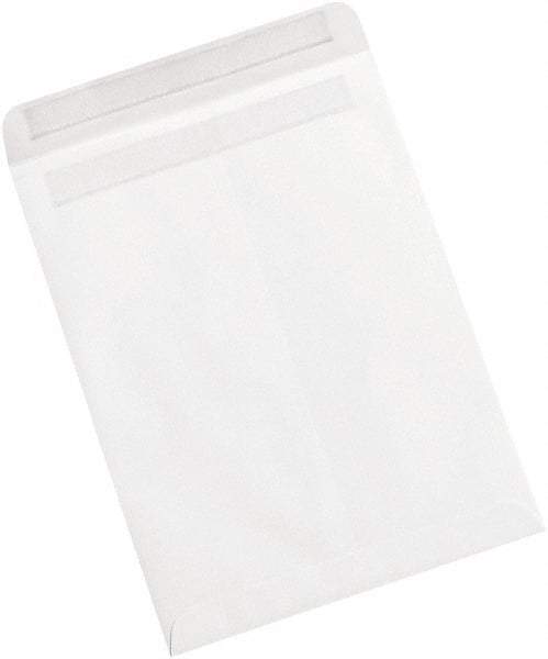 Made in USA - 12" Long x 9" Wide Self Seal White Catalog Envelope - White - Industrial Tool & Supply