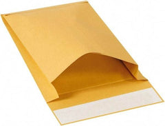 Made in USA - 12" Long x 9" Wide Peel-Off Self-Seal Natural Kraft Envelope - Kraft - Industrial Tool & Supply