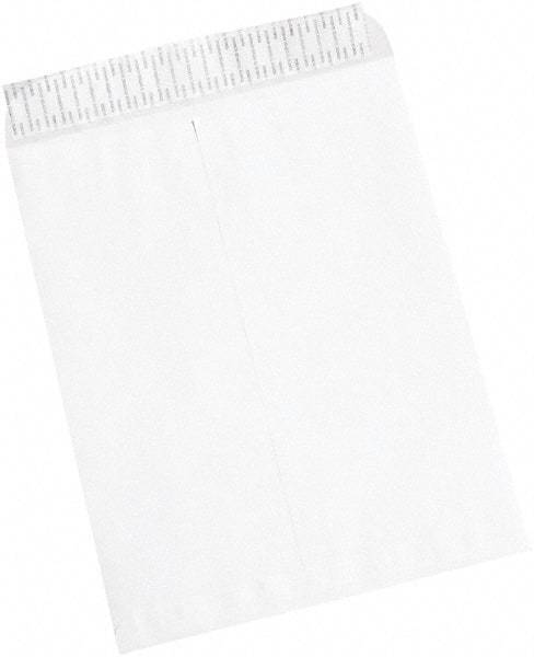 Made in USA - 15-1/2" Long x 12" Wide Peel-Off Self-Seal White Catalog Envelope - White - Industrial Tool & Supply