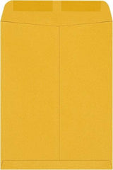 Made in USA - 12-1/2" Long x 9-1/2" Wide Gummed Flap Brown Kraft Envelope - Kraft - Industrial Tool & Supply