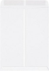 Made in USA - 13" Long x 10" Wide Gummed Flap White Catalog Envelope - White - Industrial Tool & Supply