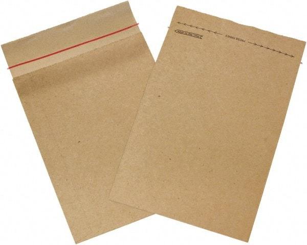 Made in USA - 14" Long x 10-1/2" Wide Self Seal Jiffy Rigi Bag Mailer - Kraft - Industrial Tool & Supply