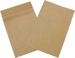 Made in USA - 18-1/2" Long x 14-1/2" Wide Self Seal Jiffy Rigi Bag Mailer - Kraft - Industrial Tool & Supply