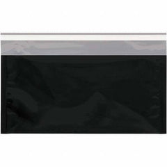 Value Collection - 10-1/4" Long x 6-1/4" Wide Peel-Off Self-Seal Metallic Mailer - Black - Industrial Tool & Supply
