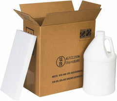 Made in USA - 12" Long x 6" Wide x 12-3/4" High Shipper Kit - Each - Industrial Tool & Supply