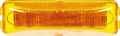 Truck-Lite - 4" Long, Yellow LED Marker Clearance - 12 Volts - Industrial Tool & Supply