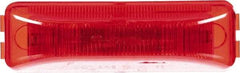 Truck-Lite - 4" Long, Red LED Marker Clearance - 12 Volts - Industrial Tool & Supply