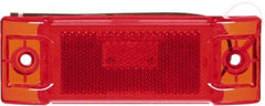 Truck-Lite - 6" Long, Red LED Marker Clearance - 12 Volts - Industrial Tool & Supply