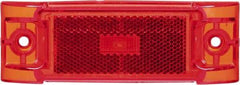 Truck-Lite - 6" Long, Red LED Marker Clearance - 12 Volts - Industrial Tool & Supply