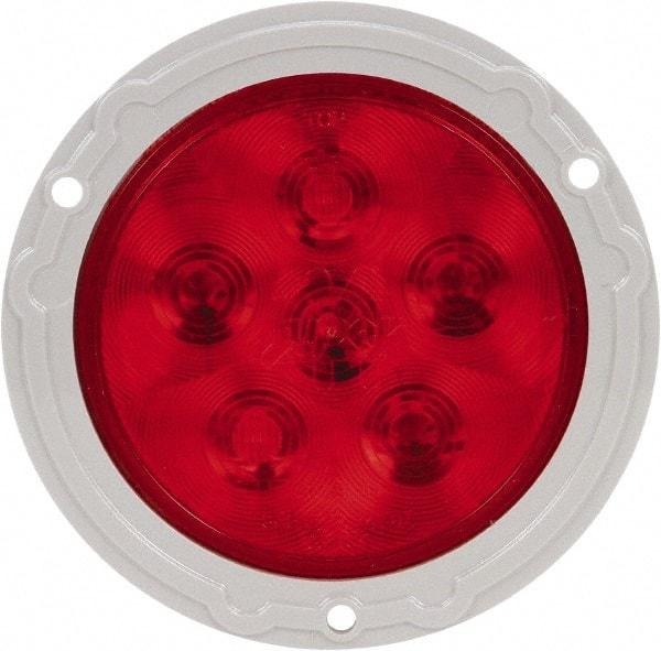 Truck-Lite - 4" Long, Red LED Stop, Turn & Tail Light - 12 Volts - Industrial Tool & Supply