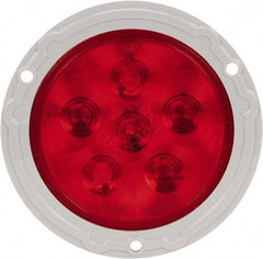 Truck-Lite - 4" Long, Red LED Stop, Turn & Tail Light - 12 Volts - Industrial Tool & Supply