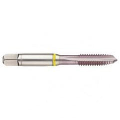 M14x2.0 2B 3-Flute Cobalt Yellow Ring Spiral Point Plug Tap-MolyGlide - Industrial Tool & Supply