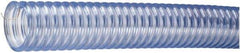 Kuriyama of America - 1-1/2" ID x 1.93" OD, 50 Max psi, 28 In. Hg, Dry Material Handling & Transfer Hose - PVC with Grounding Wire, -4 to 150°F, 3" Bend Radius, 50' Coil Length, Transparent - Industrial Tool & Supply