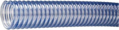Kuriyama of America - 1-1/2" ID x 1.92" OD, 50 Max psi, 28 In. Hg, Dry Material Handling & Transfer Hose - PVC, -4 to 150°F, 3" Bend Radius, 50' Coil Length, Transparent - Industrial Tool & Supply