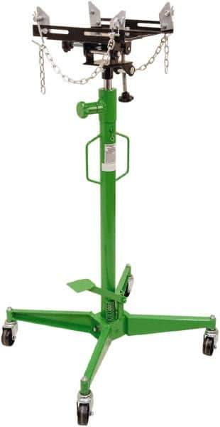 OEM Tools - 1,100 Lb Capacity Transmission Jack - 47 to 77" High - Industrial Tool & Supply