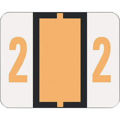 SMEAD - 1-1/2" Long, White File Folder Label - For File Folders - Industrial Tool & Supply