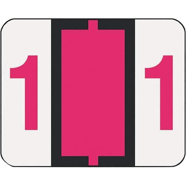 SMEAD - 1-1/2" Long, White File Folder Label - For File Folders - Industrial Tool & Supply