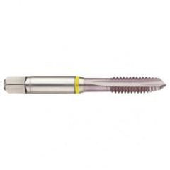 43228 2B 3-Flute Cobalt Yellow Ring Spiral Point Plug Tap-MolyGlide - Industrial Tool & Supply