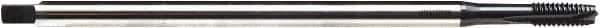 Emuge - M8x1.25 Metric, 3 Flute, NE2 Finish Cobalt, Spiral Point, Extension Pulley Tap - Plug Chamfer, 7.1" OAL, 25/32" Thread Length, 6H Class of Fit - Industrial Tool & Supply
