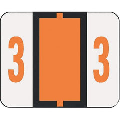 SMEAD - 1-1/2" Long, White File Folder Label - For File Folders - Industrial Tool & Supply